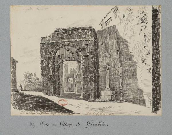 1825 amelin 11 porte d'en haut rue droite