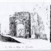 1860 le portail de la rue droite