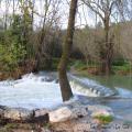 La Mosson Le gué en hiver